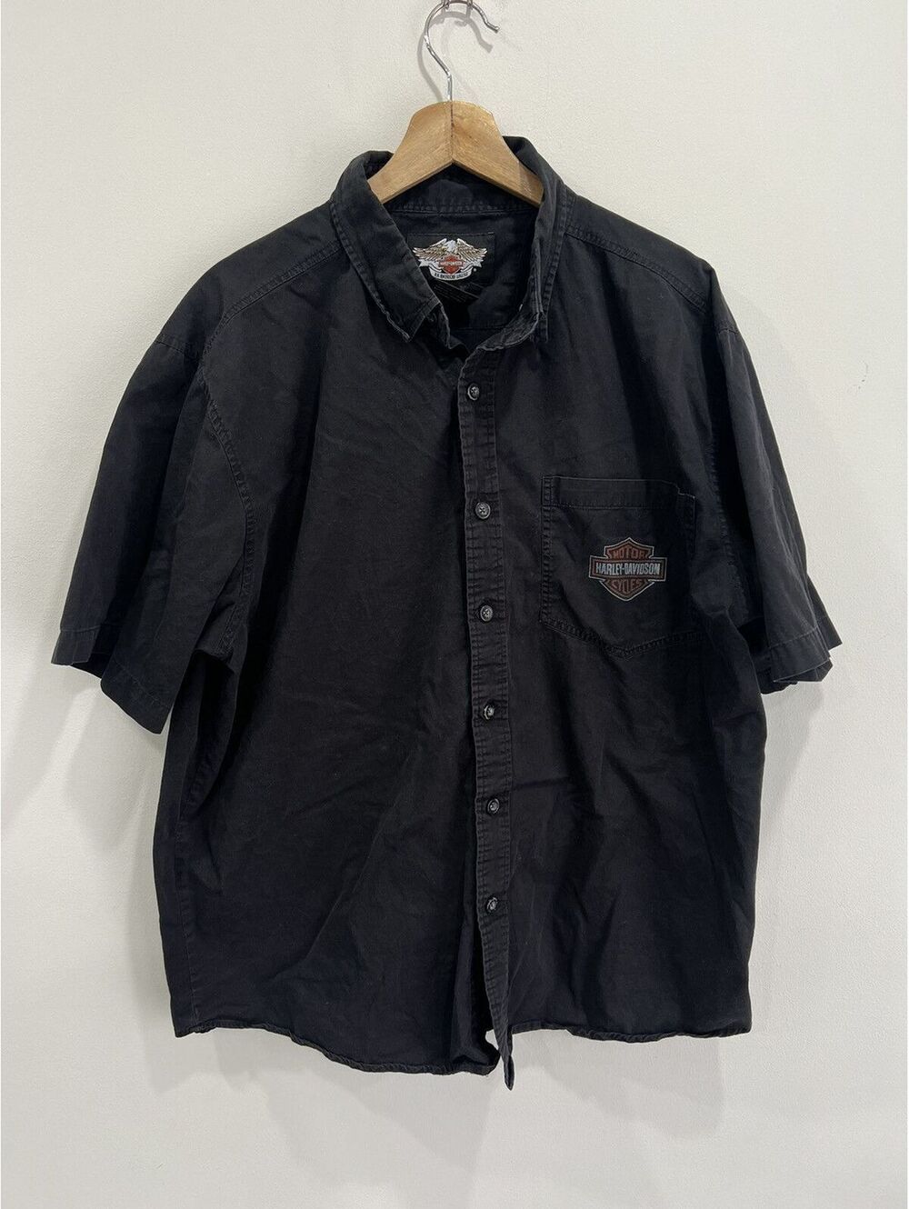 Vintage Harley Davidson Button Up Shirt